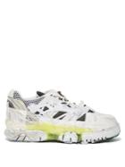 Maison Margiela Fusion Low-top Reconstructed Leather Trainers