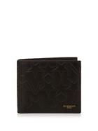 Givenchy Bi-fold Embossed Leather Wallet