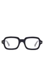 Matchesfashion.com Gucci - Square Acetate Glasses - Mens - Black