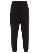 Matchesfashion.com 7 Moncler Fragment - Logo-tape Cotton-jersey Track Pants - Mens - Black