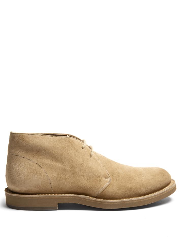 Brunello Cucinelli Suede Desert Boots