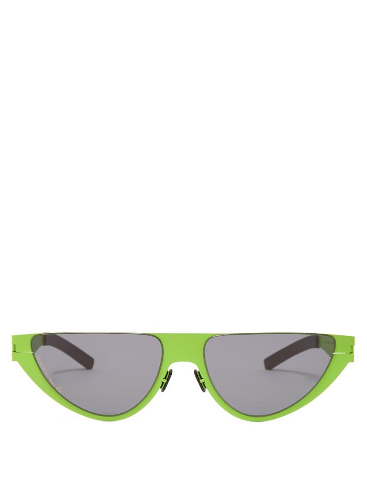 Mykita X Martine Rose Kitt Cat-eye Sunglasses