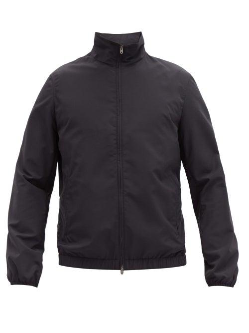 Matchesfashion.com The Row - Leo Water-repellent Wool-blend Jacket - Mens - Navy