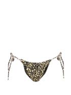 Matchesfashion.com Matteau - The String Floral-print Low-rise Bikini Briefs - Womens - Black Print