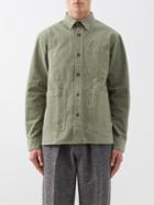 Officine Gnrale - Theodore Organic-cotton Overshirt - Mens - Khaki