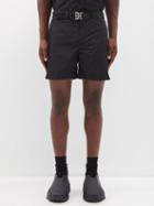 Givenchy - 4g-buckle Shell Shorts - Mens - Black