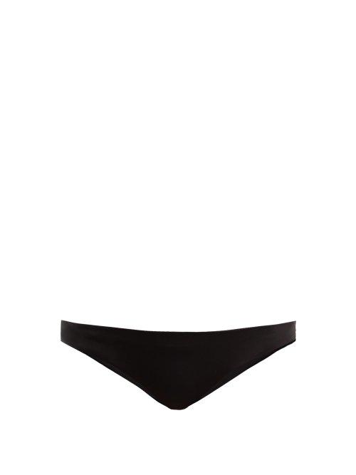 Matchesfashion.com Dos Gardenias - Billy Bikini Bottoms - Womens - Black