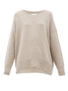 Matchesfashion.com Allude - Oversized Cashmere Sweater - Womens - Grey