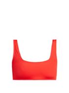 Matchesfashion.com Talia Collins - The Athletic Bikini Top - Womens - Red
