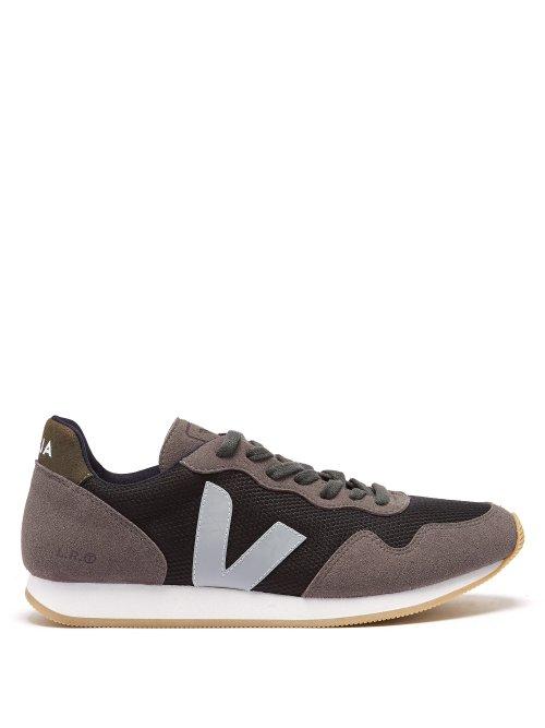 Matchesfashion.com Veja - Rum Low Top Suede And Mesh Trainers - Mens - Grey