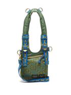 Matchesfashion.com Aries - X Porter Chain-print Harness-strap Bag - Womens - Khaki Multi