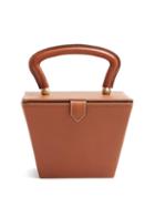 Matchesfashion.com Staud - Sadie Mini Leather Box Bag - Womens - Tan