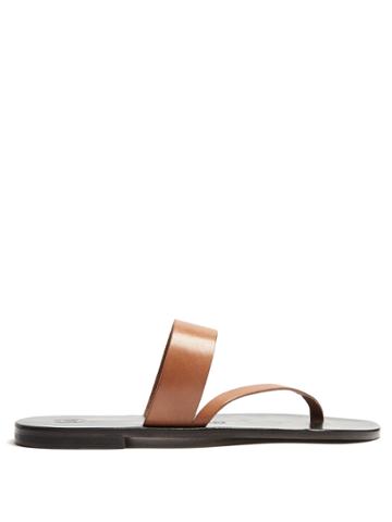Álvaro Alberto Leather-sandals