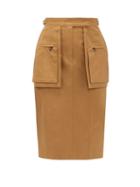 Matchesfashion.com Max Mara - Bosso Skirt - Womens - Tan