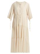 Matchesfashion.com Loup Charmant - Dayo Cotton Dress - Womens - Cream
