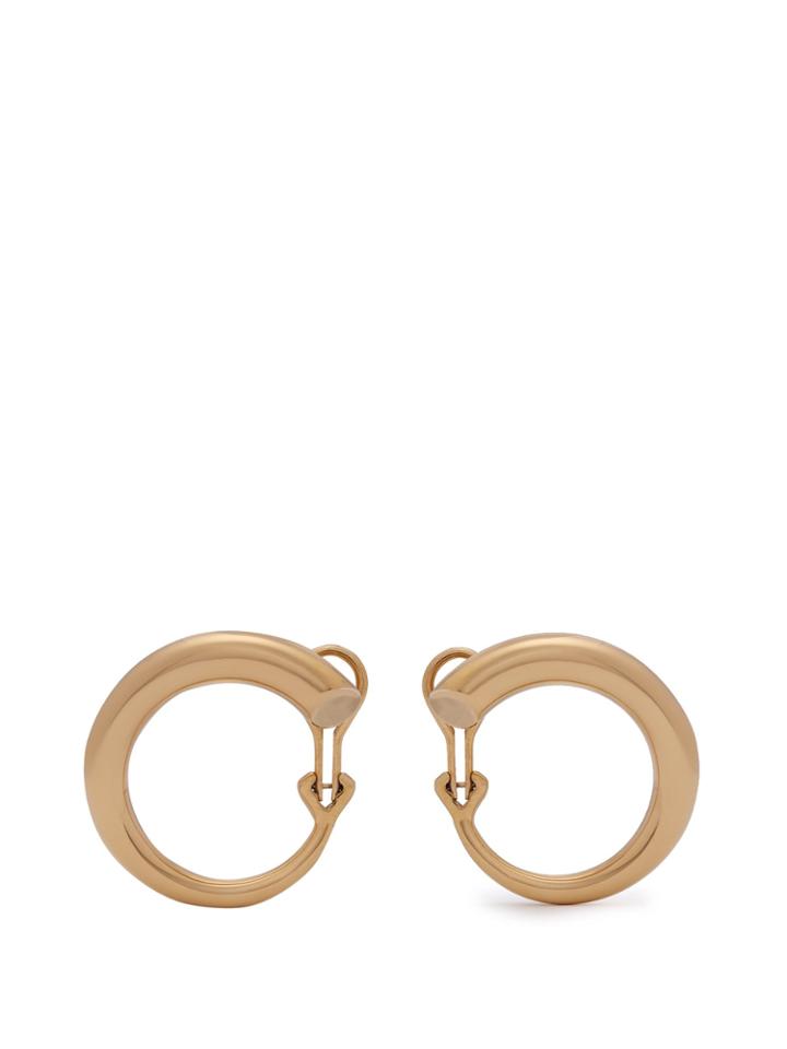 Charlotte Chesnais Monie Gold Vermeil Hoop Earrings