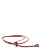 Roksanda Self-tie Leather Belt