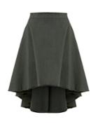 J.w.anderson Asymmetric-hem Cotton-canvas Skirt