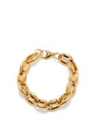 Fallon - Toscano Rope-chain Gold-plated Bracelet - Womens - Yellow Gold