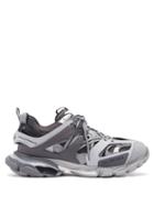 Balenciaga - Track Panelled Trainers - Mens - Grey Multi