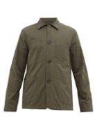 Matchesfashion.com Officine Gnrale - Chore Cotton Seersucker Overshirt - Mens - Khaki