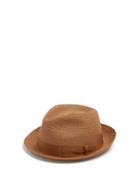 Matchesfashion.com Borsalino - Block Colour Panama Hat - Mens - Tan