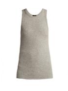 Atm Ribbed Jersey Tank Top