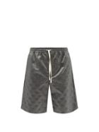 Gucci - Gg-jacquard Nylon-canvas Shorts - Mens - Grey