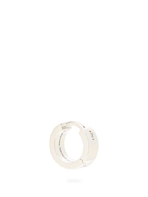 Matchesfashion.com Le Gramme - 1.5g Sterling Silver Earring - Mens - Silver