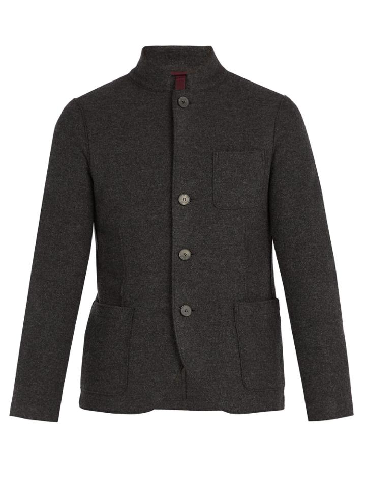Harris Wharf London Single-breasted Wool Jacket