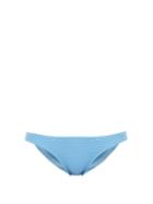 Matchesfashion.com Heidi Klein - Cairns Ribbed Bikini Briefs - Womens - Light Blue