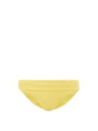 Matchesfashion.com Melissa Odabash - Provence Foldover Bikini Briefs - Womens - Yellow