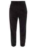 Our Legacy - Garment-dyed Cotton-corduroy Trousers - Mens - Black