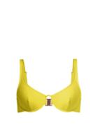 Matchesfashion.com Bower - Vreeland Underwired Bikini Top - Womens - Yellow