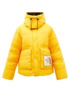 Gucci - X The North Face Hooded Ripstop Down Coat - Womens - Yellow
