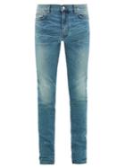 Matchesfashion.com Amiri - Stack Slim Leg Jeans - Mens - Light Blue