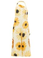 Matchesfashion.com Jacquemus - Tablier Sunflower Print Open Back Apron Dress - Womens - Yellow Multi