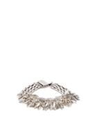 Isabel Marant - Feather Milanese-chain Bracelet - Womens - Silver