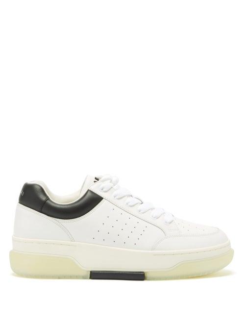 Amiri - Stadium Leather Trainers - Mens - White