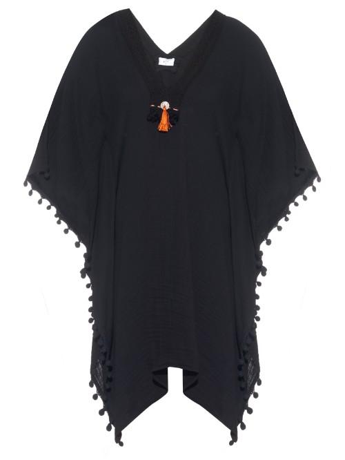 Vmt Careyes Nat Embellished Cotton Kaftan