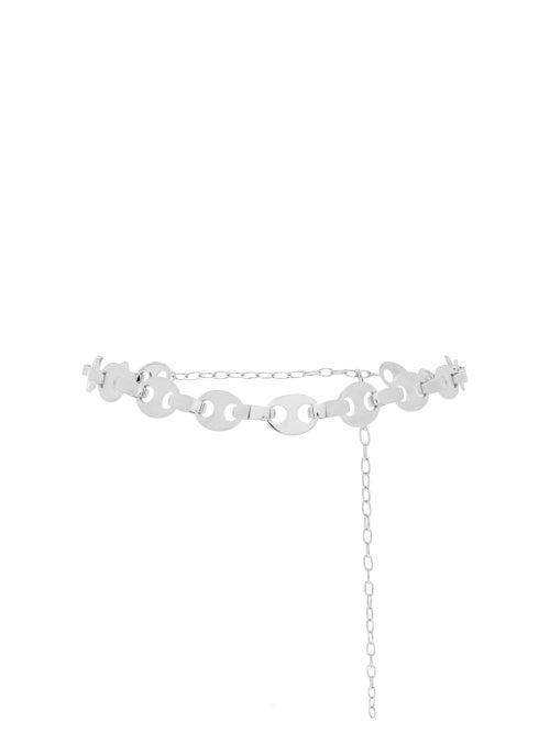 Matchesfashion.com Paco Rabanne - Eight Metal-paillette Belt - Womens - Silver