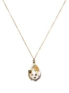 Matchesfashion.com Yvonne Lon - Joie De Vivre Pearl, Sapphire & 9kt Gold Pendant - Womens - Pearl