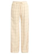 Zimmermann Stranded Threadbare Wide-leg Linen Trousers