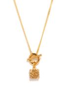 Loewe - Anagram Chain Necklace - Womens - Gold