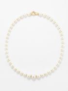 Irene Neuwirth - Pearl & 18kt Gold Necklace - Womens - White Multi