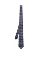 Alexander Mcqueen Feather Silk Tie