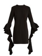 Ellery Kilkenny Deconstructed-sleeve Crepe Dress