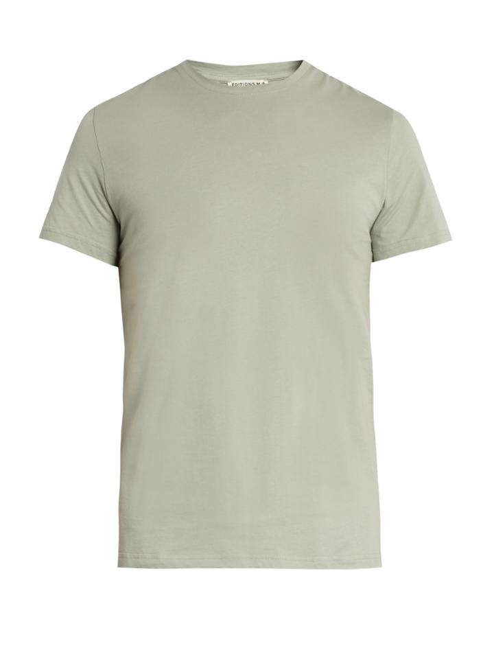 Éditions M.r Short-sleeved Cotton-jersey T-shirt