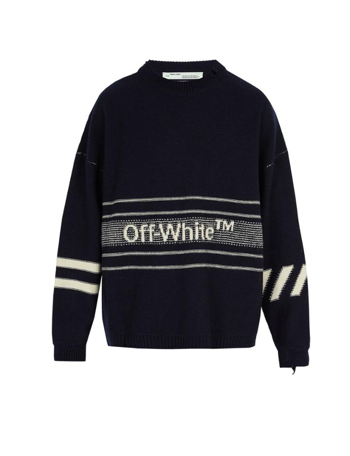 Off-white Logo Wool Sweater