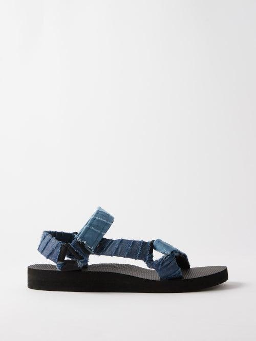 Arizona Love - Trekky Denim Sandals - Mens - Blue